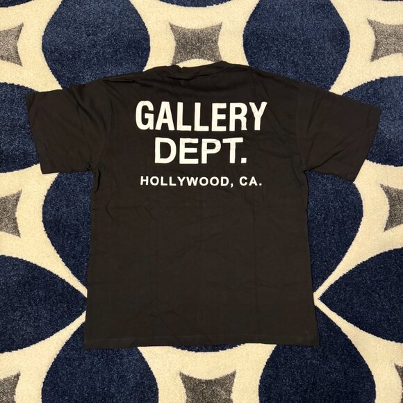 Gallery Dept Souvenir Black Tee Mens Size Large - Picture 3 of 3